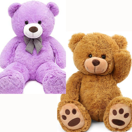 Soft Teddy Bear Pack of 2